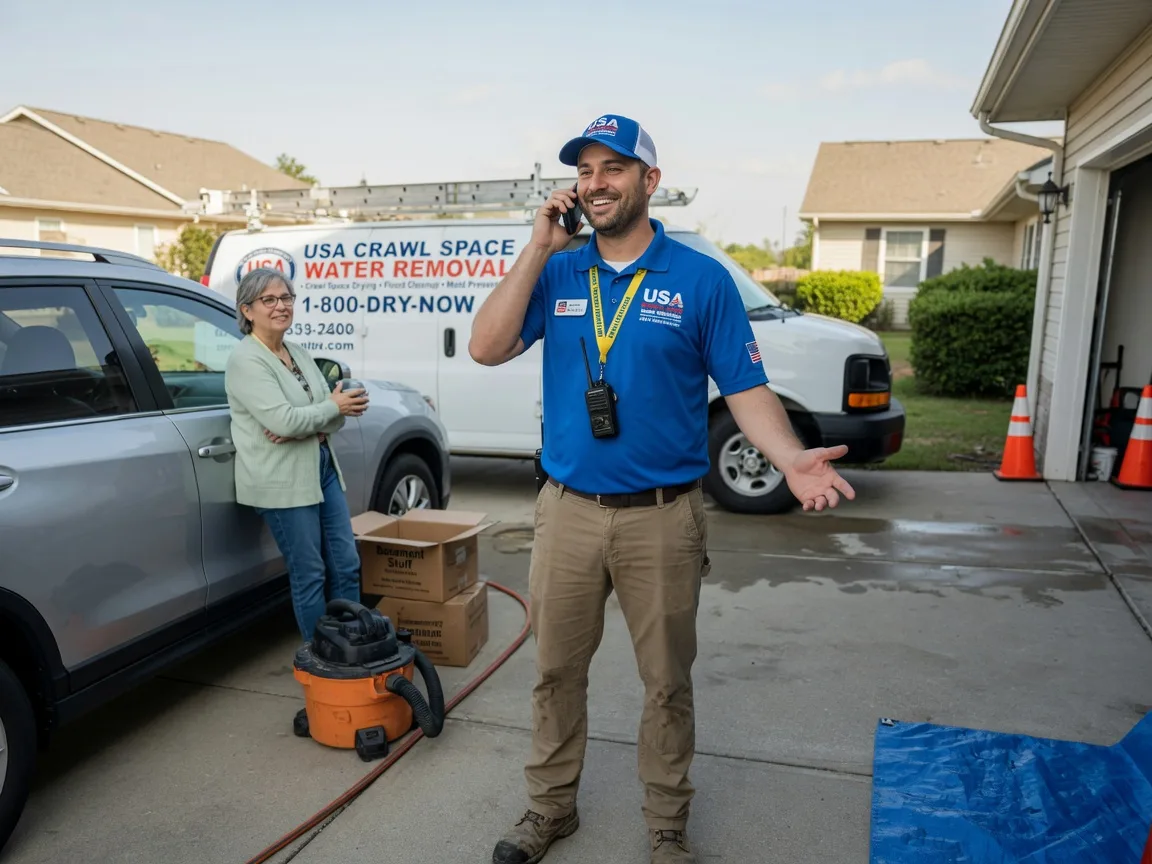 Crawl Space Water Removal Pageland, SC FAQs